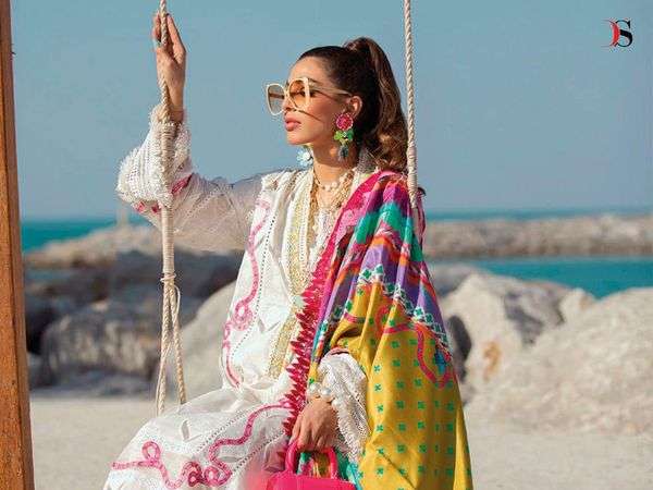 Farah Talib Aziz lawn -22 by DEEPSY SUITS
